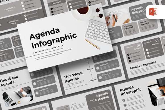 Mastering Your Message: The Practical Power of an Agenda Infographic PowerPoint Template