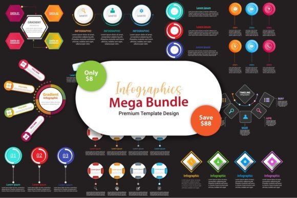The Ultimate Toolbox: Mastering Communication with the Infographic Template Design Bundle