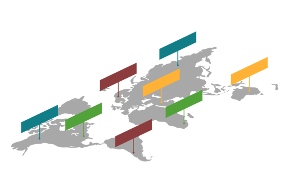 Unlocking Global Stories with Map Infographic Templates